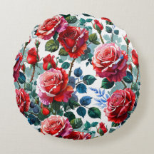 ロマンチックバラガーデンプリント