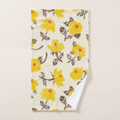 ロマンチックバラガーデン バスタオルセット (ハンドタオル)