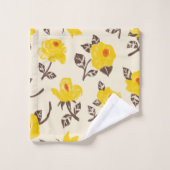 ロマンチックバラガーデン バスタオルセット (ウォッシュタオル)