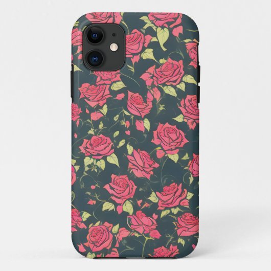 ロマンチックバラガーデン Case-Mate iPhoneケース (裏面)