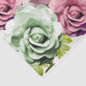 ロマンチックバラシリーズデザイン13 薄葉紙 (詳細)