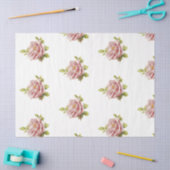 ロマンチックバラシリーズデザイン14ティッシュペーパー 薄葉紙 (クラフト)