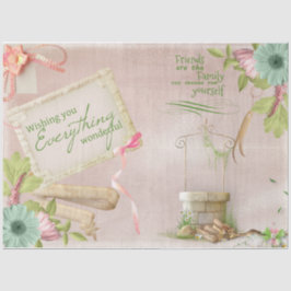 ロマンチックバラシリーズデザイン15 薄葉紙