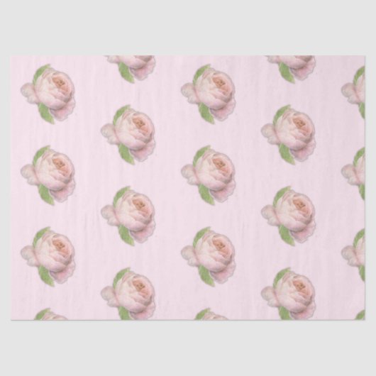 ロマンチックバラシリーズデザイン18ティッシュペーパー 薄葉紙 (正面)