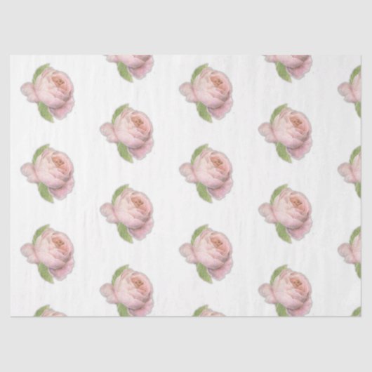 ロマンチックバラシリーズデザイン18ティッシュペーパー 薄葉紙 (正面)