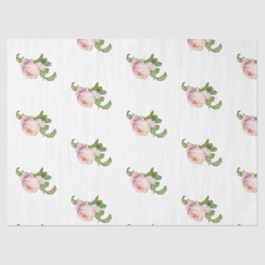 ロマンチックバラシリーズデザイン19ティッシュペーパー 薄葉紙 (正面)