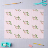 ロマンチックバラシリーズデザイン19ティッシュペーパー 薄葉紙 (クラフト)