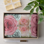 ロマンチックバラシリーズデザイン8 薄葉紙 (ギフト)