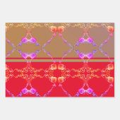 ロマンチックバラファベルゲインスパイア- ラッピングペーパーシート (正面3)