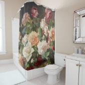 ロマンチックバラ植物学 シャワーカーテン (インサイチュ)