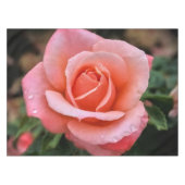 ロマンチックバラ植物芸術プリント テーブルクロス (正面(横))
