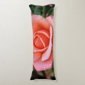 ロマンチックバラ植物芸術プリント ボディピロー (正面縦)