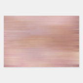 ロマンチックバラ赤面ピンクホワイトレースフローラ結婚ズ ラッピングペーパーシート (正面3)