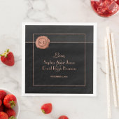 ロマンチックバラ金ゴールドグリッターモノグラム結婚ズ (インサイチュ)