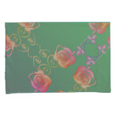 ロマンチックバラ 枕カバー (正面右)