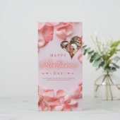 ロマンチックバレンタインデー招待状 シーズンカード (スタンド正面)