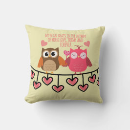 ロマンチックバレンタインデー装飾用クッション クッション