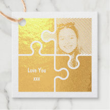 ロマンチックパズルピース愛ユーカスタム