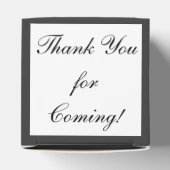 ロマンチックパリエッフェルタワー結婚式の引き出物ボックス フェイバーボックス (上部)