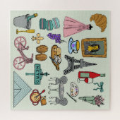 ロマンチックパリ ジグソーパズル (横)