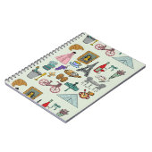 ロマンチックパリ ノートブック (左側)