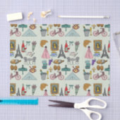 ロマンチックパリ 薄葉紙 (クラフト)