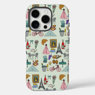 ロマンチックパリ iPhone 16 PROケース