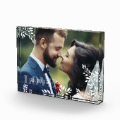 ロマンチックパーソナライズされた枠 フォトブロック (右)