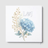 ロマンチックパールアジデンシアブルーワートレカラー結婚ズ ゲストブック (裏面)