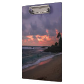 ロマンチックビーチアットデュスク クリップボード (左)