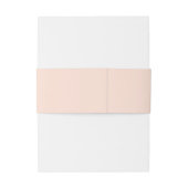 ロマンチックピンクローズ結婚式招待状ベリーバンド 招待状ベリーバンド (裏面例)