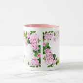 ロマンチックピンクローゼズマグ マグカップ (中央)