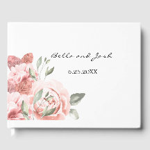 ロマンチックピーチバラ結婚フローラ