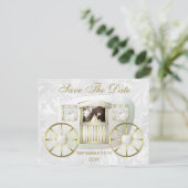ロマンチックフォトウェディング カートリッジ セーブ・ザ・デート 招待状 (スタンド正面)