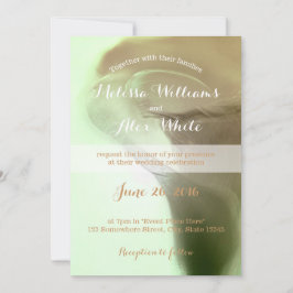 ロマンチックフラワー結婚詳細 招待状