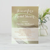 ロマンチックフラワー詳細-ブライダルシャワー 招待状 (スタンド正面)