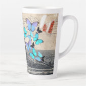 ロマンチックフランスのなフランス旅行パリエッフェルタワー カフェラテマグ (右)