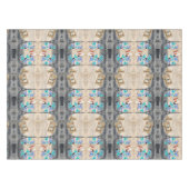 ロマンチックフランスのなフランス旅行パリエッフェルタワー テーブルクロス (正面(横))