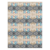 ロマンチックフランスのなフランス旅行パリエッフェルタワー テーブルクロス (正面)