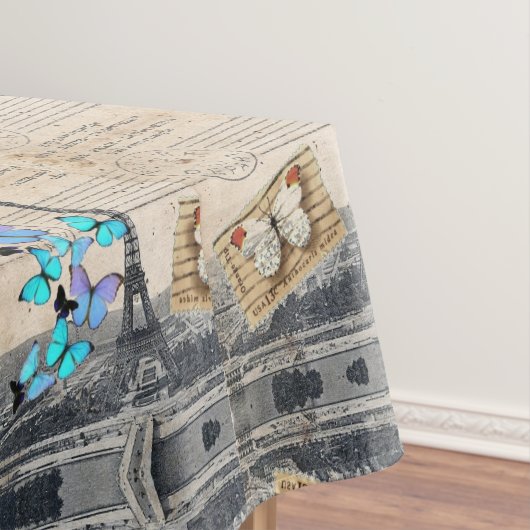 ロマンチックフランスのなフランス旅行パリエッフェルタワー テーブルクロス (インサイチュ)