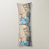 ロマンチックフランスのなフランス旅行パリエッフェルタワー ボディピロー (裏面 (縦))