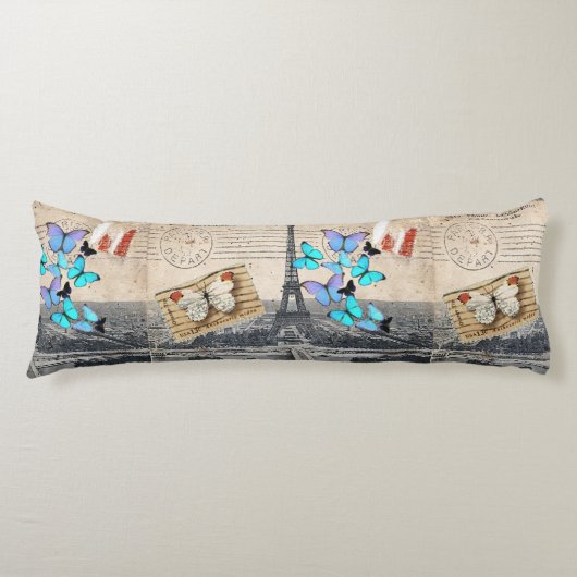 ロマンチックフランスのなフランス旅行パリエッフェルタワー ボディピロー (正面)