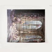 ロマンチックフローラつるアーチ タペストリー (正面(横))