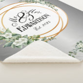 ロマンチックフローラシェルパブランケットゴールデンリングや輪 シェルパブランケット (3/4)