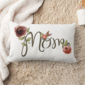 ロマンチックフローラママ装飾用クッション ランバークッション (ブランケット)
