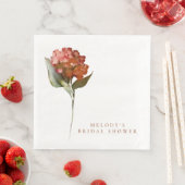 ロマンチックフローラ紙パーティーナプキンス (インサイチュ)