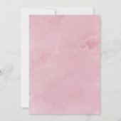 ロマンチックフローラ結婚ブーケお祝い 招待状 (裏面)