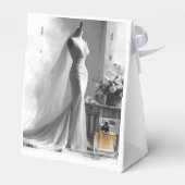 ロマンチックブライダルスケッチ結婚式の引き出物ボックス フェイバーボックス (裏面サイド)