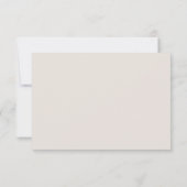 ロマンチックブーケrsvpメニュー 出欠カード (裏面)