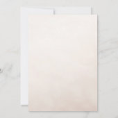 ロマンチックホワイトボウパール&プロセッコブライダルシャワー 招待状 (裏面)